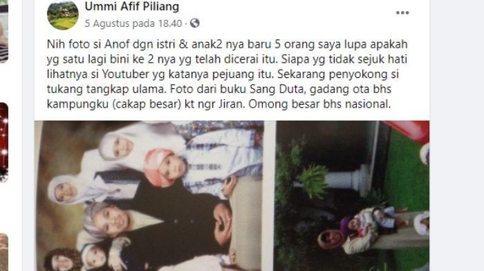 Postingan soal ayah Atta Halilintar