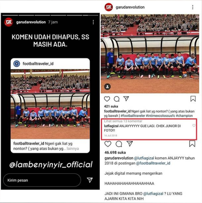 Lutfi Agizal ketahuan pernah komentar pakai kata 'anjay'