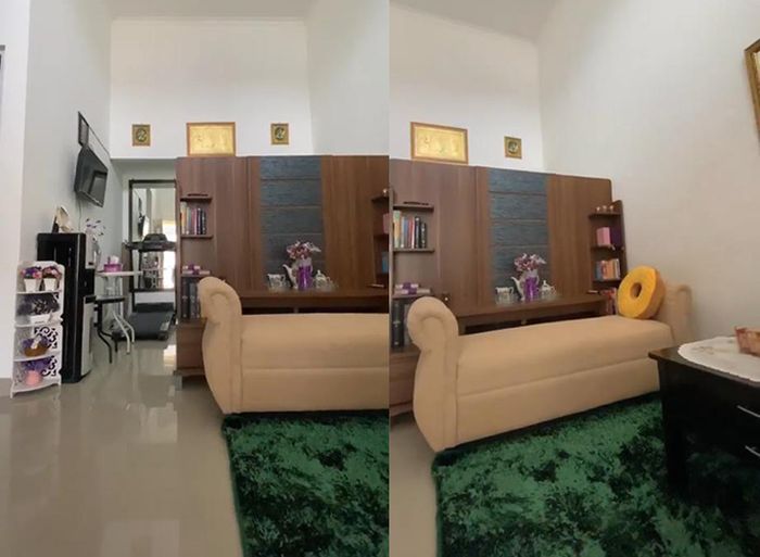Rumah Rina Rosdiana, kakak tiri Syahrini