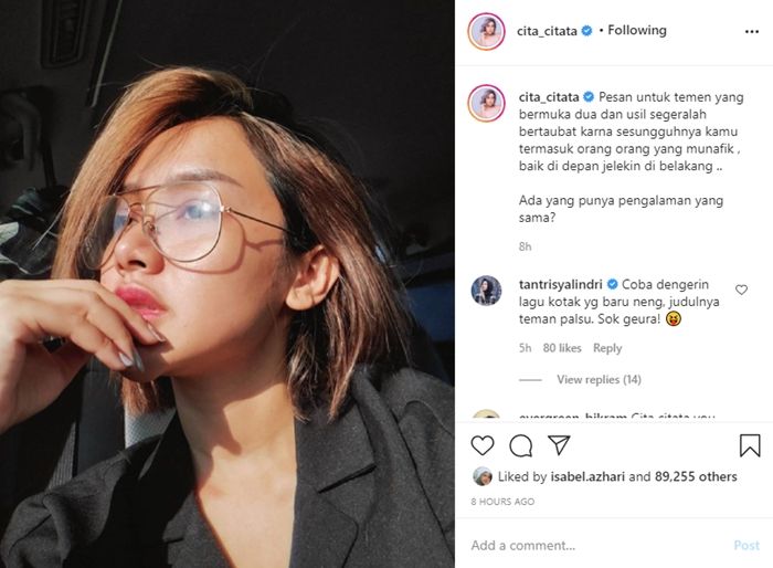Unggahan Cita Citata