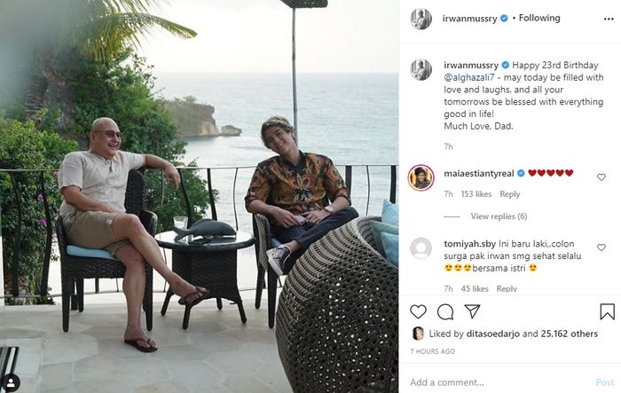 Irwan beri ucapan ulang tahun kepada Al