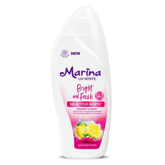Marina UV White Bright & Fresh Body Lotion. 