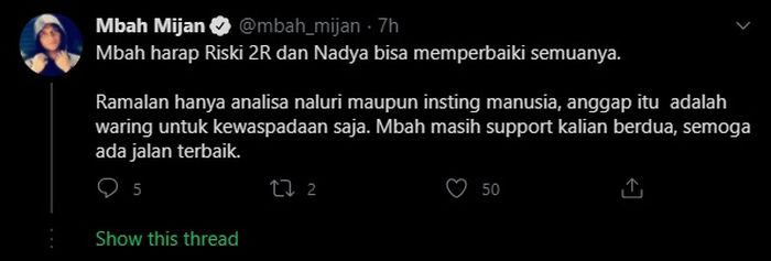Ramalan Mbah Mijan