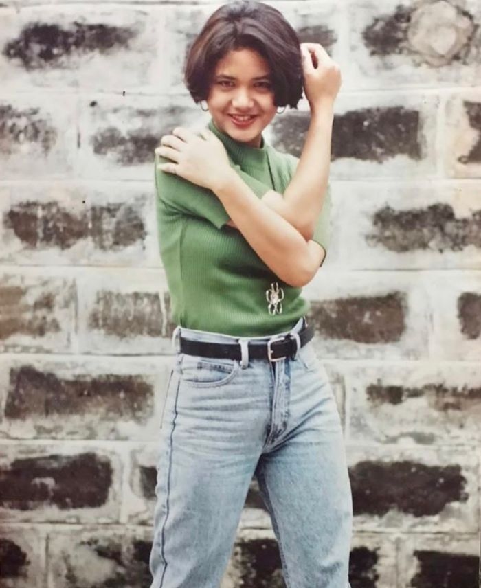 Gaya jadul Krisdayanti