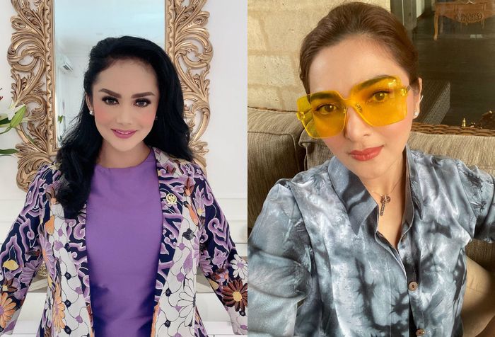 Krisdayanti dan <a href='https://kupang.tribunnews.com/tag/ashanty' title='Ashanty'>Ashanty</a>.