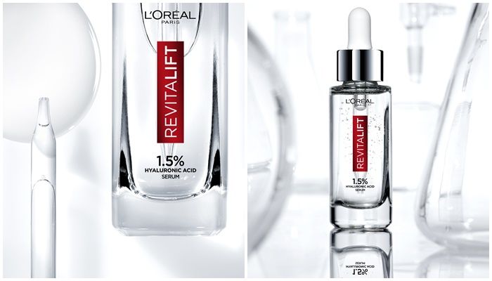 L’Oreal Paris Revitalift 1.5% Hyaluronic Acid Serum. 