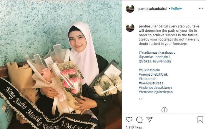 Unggahan Panti Asuhan tempat dulu Nadya Mustika tinggal