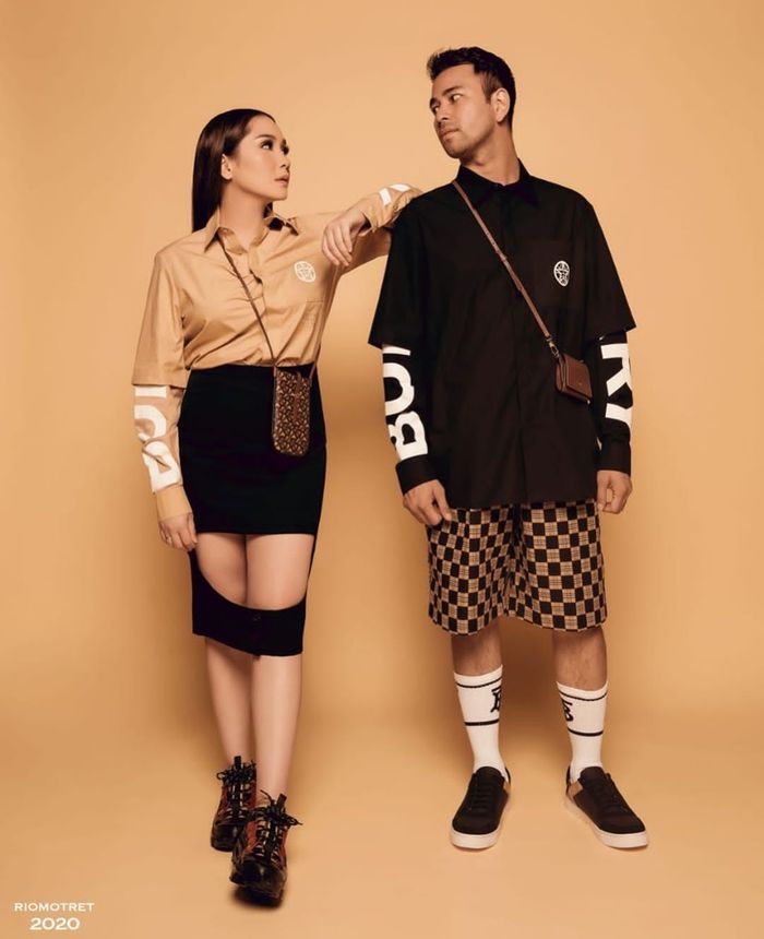 Gaya modis Nagita Slavina dan Raffi Ahmad