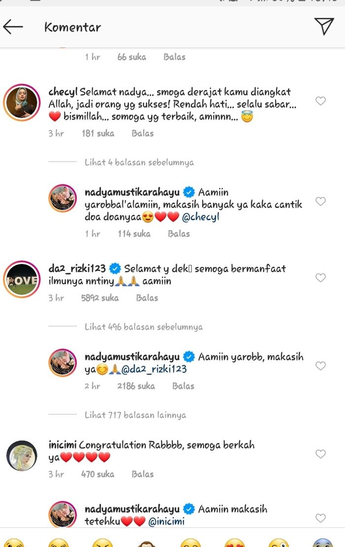 Interaksi antara Rizki DA dan Nadya Mustika baru-baru ini disorot netizen lantaran dinilai canggung.