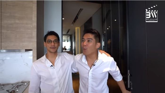 Boy William berkunjung ke apartemen Afgan