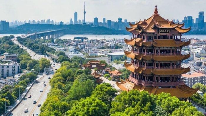 Yellow Crane Tower, Wuhan, China.