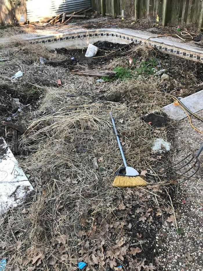 Penampakan sebelum digali