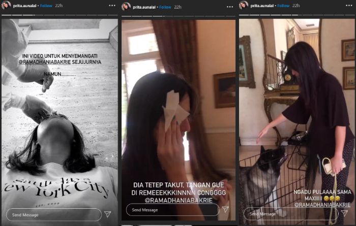 Nia Ramadhani nangis  saat jalani swab test.