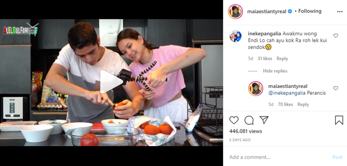Unggahan Maia Estianty