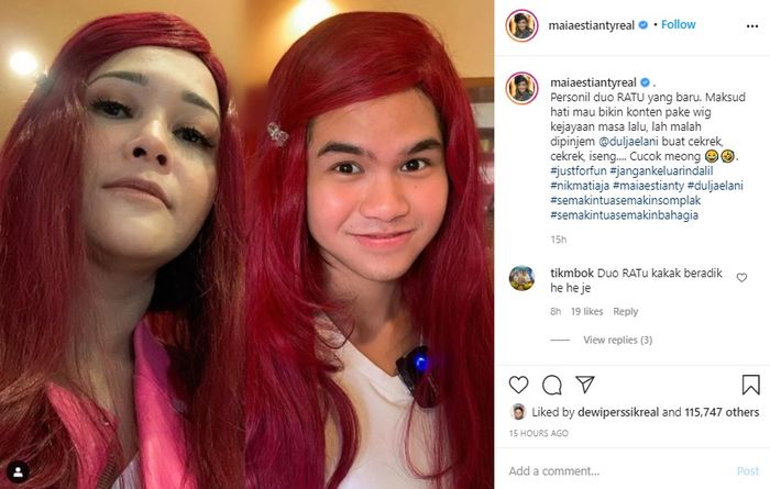Maia Estianty bikin heboh usai memperkenalkan personel grup Duo Ratu yang baru