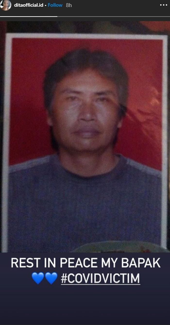 Ayah Meichan yang meninggal
