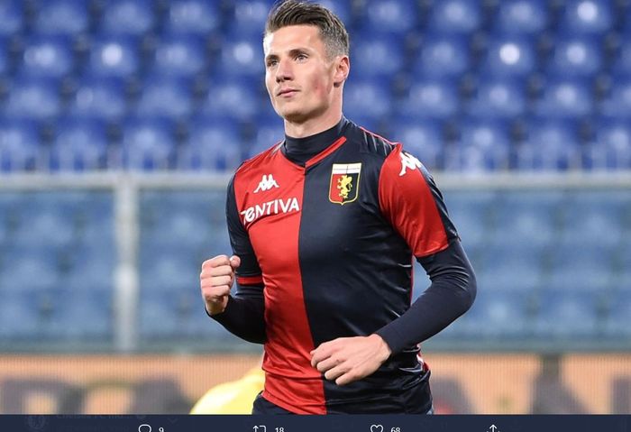 Penyerang Genoa, Andrea Pinamonti, dikabarkan bakal ditarik kembali ke klub lamanya Inter Milan sebagai pelapis duet penyerang Romelu Lukaku dan Lautaro Martinez.