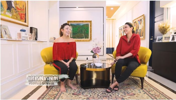 Ayu Dewi dan Luna Maya