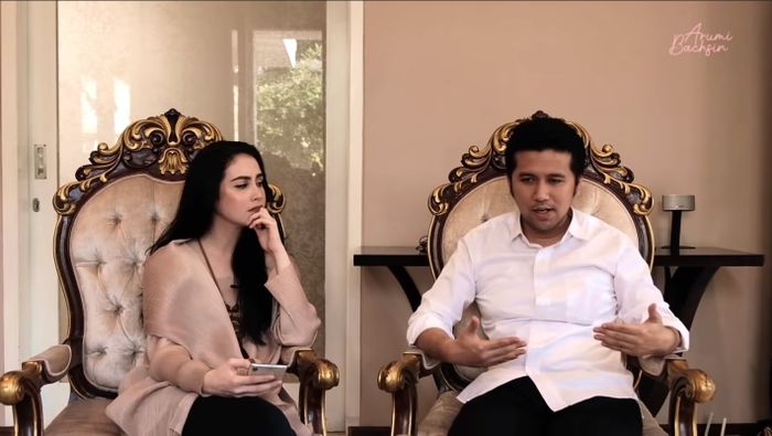 Arumi Bachsin dan Emil Dardak