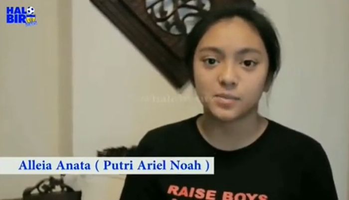Alleia Anata Irham, putri dari <a href='https://kupang.tribunnews.com/tag/ariel-noah' title='Ariel NOAH'>Ariel NOAH</a>