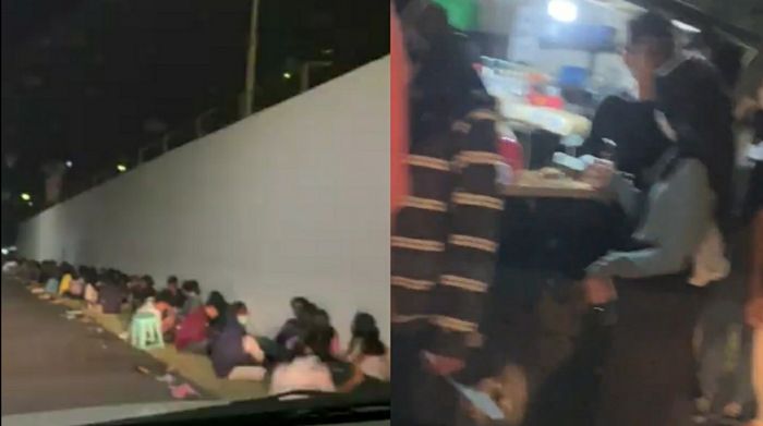 Ratusan remaja di Semarang malah berkerumun di tengah pandemi Covid-19