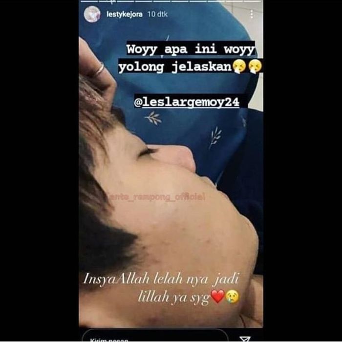 Unggahan Lesty Kejora