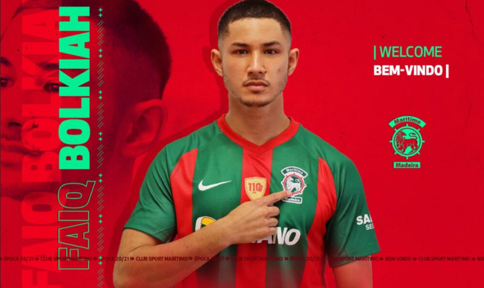 Pemain timnas Brunei Darussalam, Faiq Bolkiah, bergabung dengan klub Portugal, CS Maritimo.