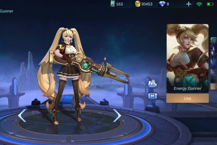 Layla's marksman character in Mobile Legends