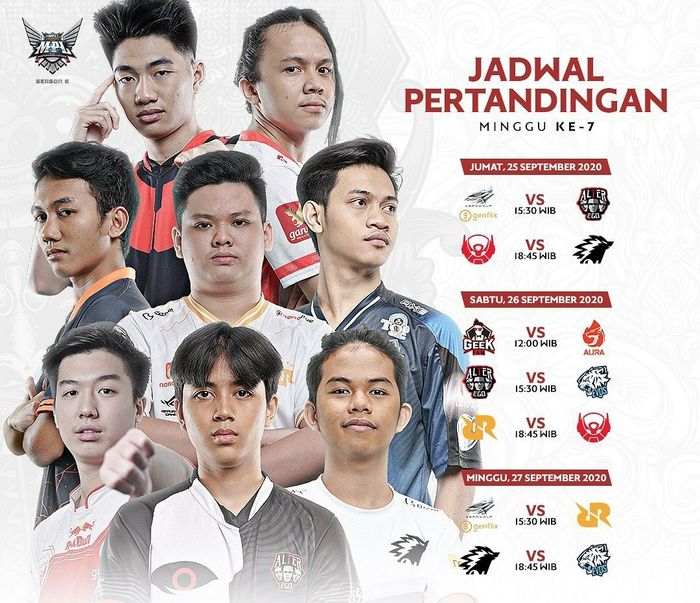 Semakin Dekat Dengan Playoff Ini Dia Jadwal Mpl Id Season 6 Week 7 Semua Halaman Grid Games