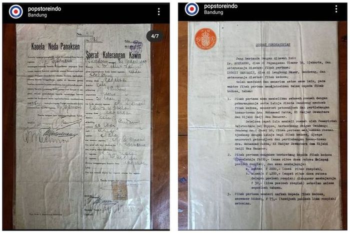 Heboh Soal Jual Beli Surat Nikah Dan Akta Cerai Soekarno Inggit Rupanya Ini Tujuan Sang Cucu Menjual Dokumen Tersebut
