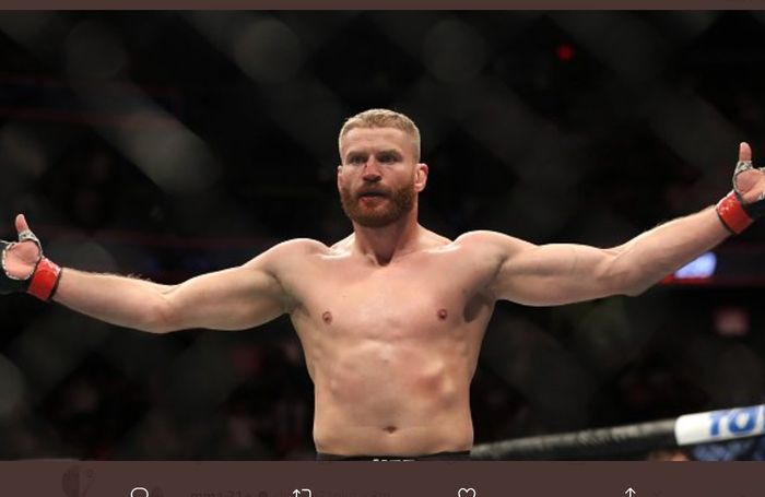 Jan Blachowicz, juara baru kelas berat ringan UFC.