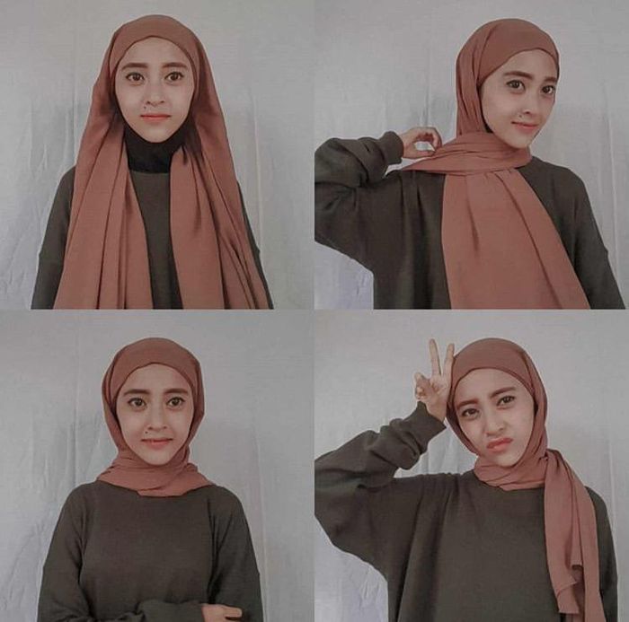 Pilihan 3 Model Hijab Pashmina Instan - Pashmina Instan dengan Inner