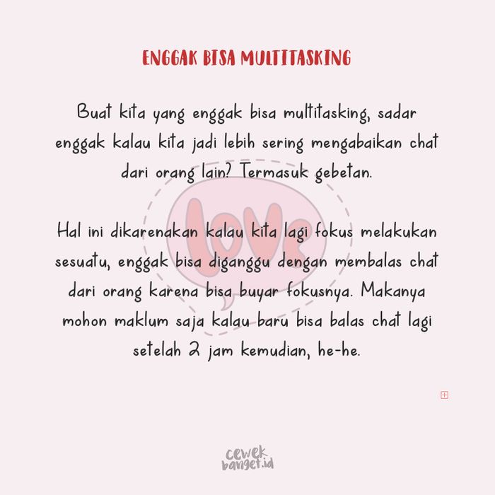 Ogah Chat Intens Sama Gebetan Bukan Berarti Enggak Suka Lho Cewekbanget Ogah Chat Intens Sama Gebetan Bukan Berarti Enggak Suka Lho Cewekbanget