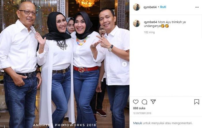 Potret nenek Ayu Ting Ting yang cantik dan awet muda