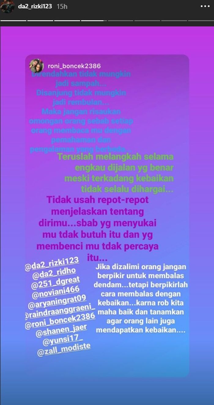 Unggahan Rizki DA