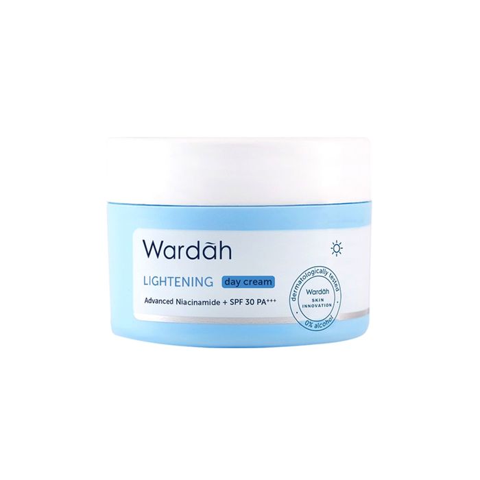 Skincare untuk Menghilangkan Bekas Cacar: Wardah Lightening Night Cream Advanced Niacinamide