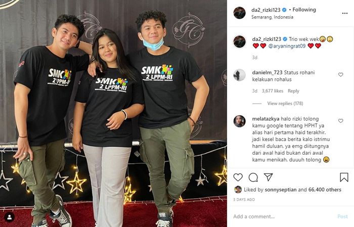Unggahan Rizki DA