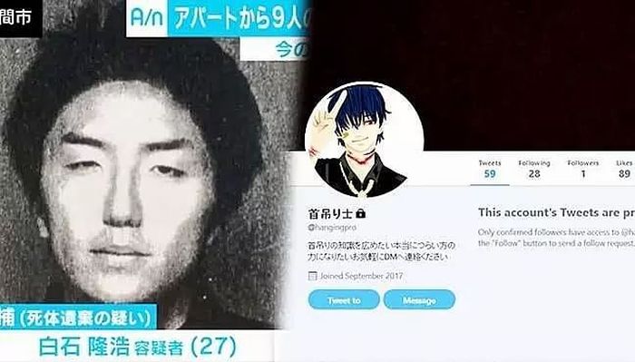 Pria Ini Bunuh 9 Orang Lewat Twitter, 240 Potongan Tulang Ditemukan di Kulkasnya