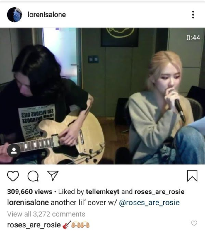 LØREN dan Rose BLACKPINK