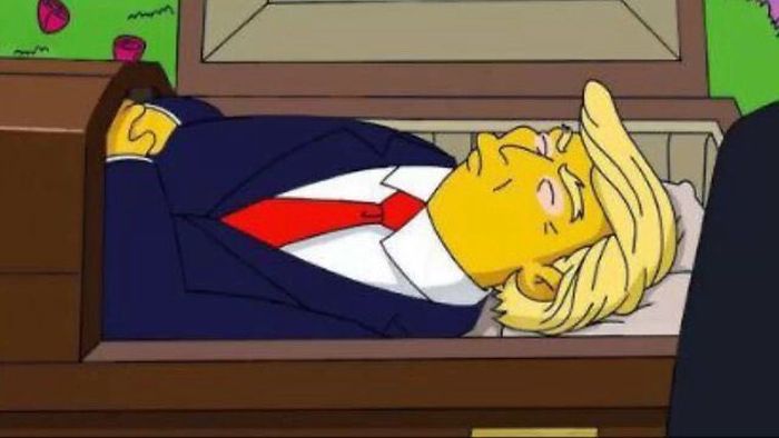 Cameo Donald Trump di serial kartun The Simpson