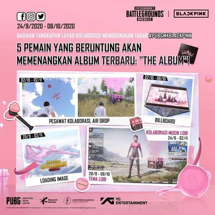 Event PUBG Mobile X Blackpink