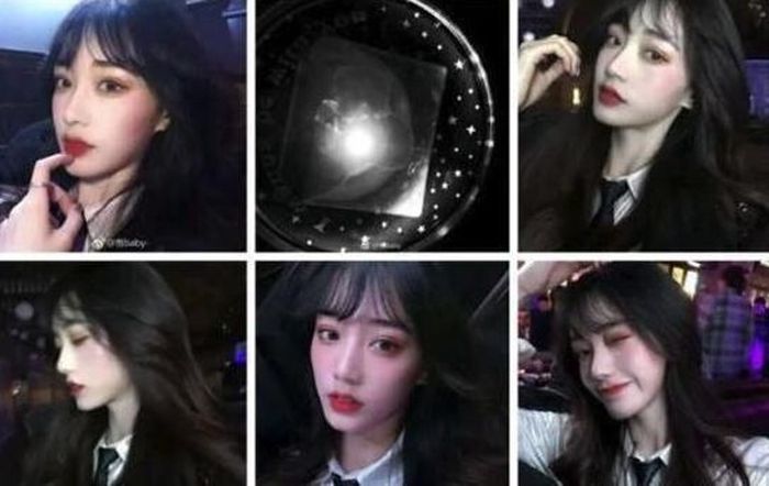 Foto penampilannya saat Live Streaming.