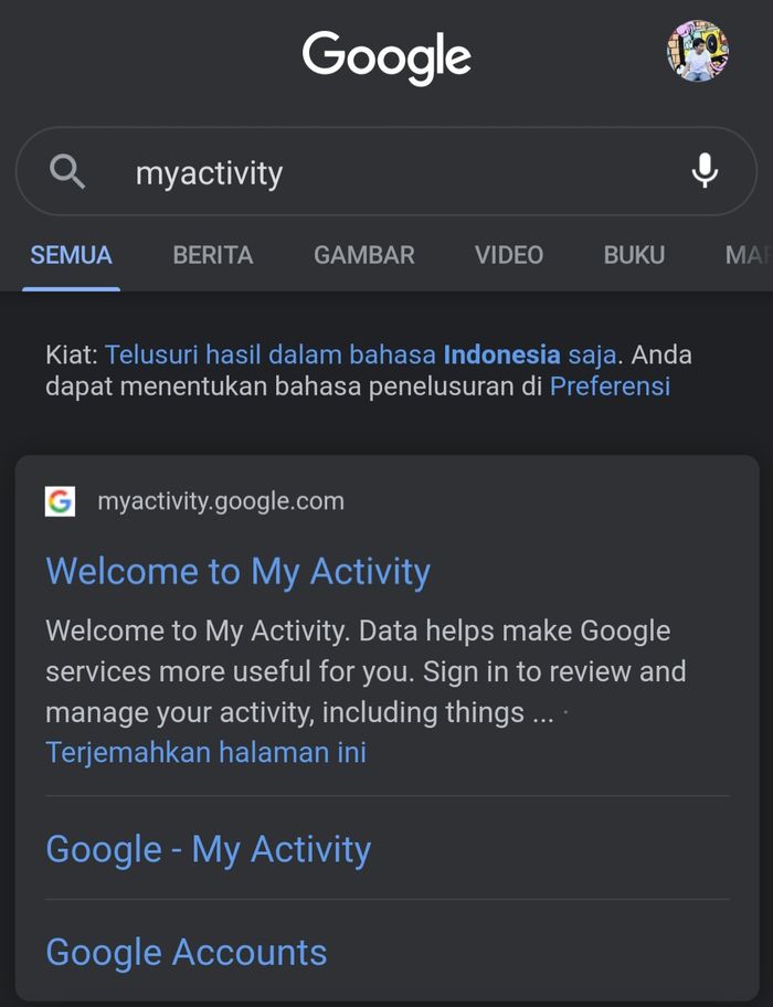 My Activity