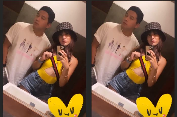 Penampilan seksi hot mom Nia Ramadhani pakai baju terbuka saat foto bareng seorang pria di Bali