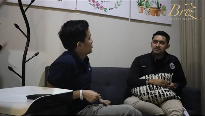 Aldi saat diwawancarai BRIZ EntertainmentYouTube.com/BRIZ Entertainment