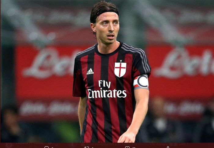 Eks gelandang tengah AC Milan, Riccardo Montolivo.