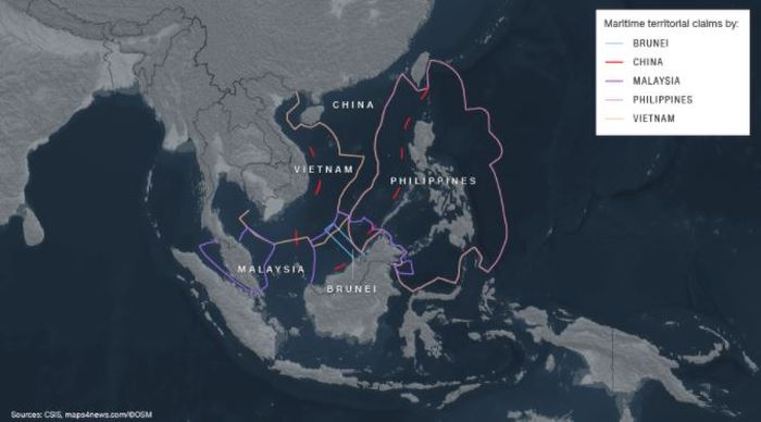 Teritori perairan negara tetangga Indonesia