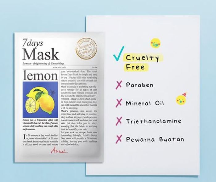 Ariul 7 Days Mask Lemon.