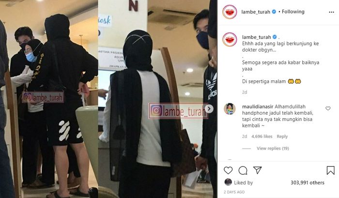 Kepergok Datangi Dokter Kandungan Bersama Rey Mbayang Dinda Hauw Hamil Semua Halaman Nova