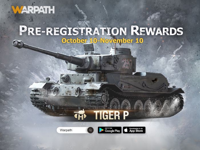 The initial registration stage for the Warpath title is now available.